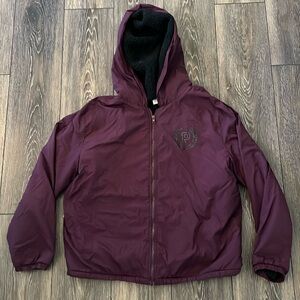 Pink Victoria Secret Zip Up Puffer Coat Womens M/L